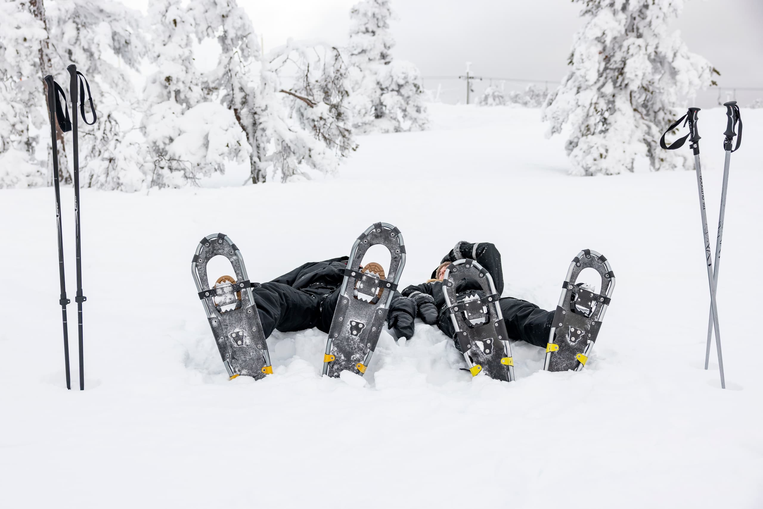 Christmas Snowshoeing in Lapland with Star Arctic Hotel