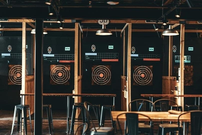 Axe Throwing at Country Roads Axe Co. in Pigeon Forge