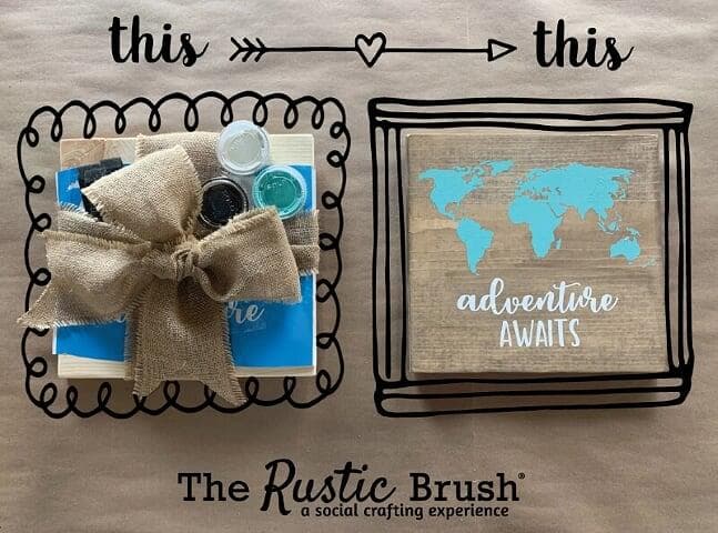 Crafting Fun with The Rustic Brush - Katy
