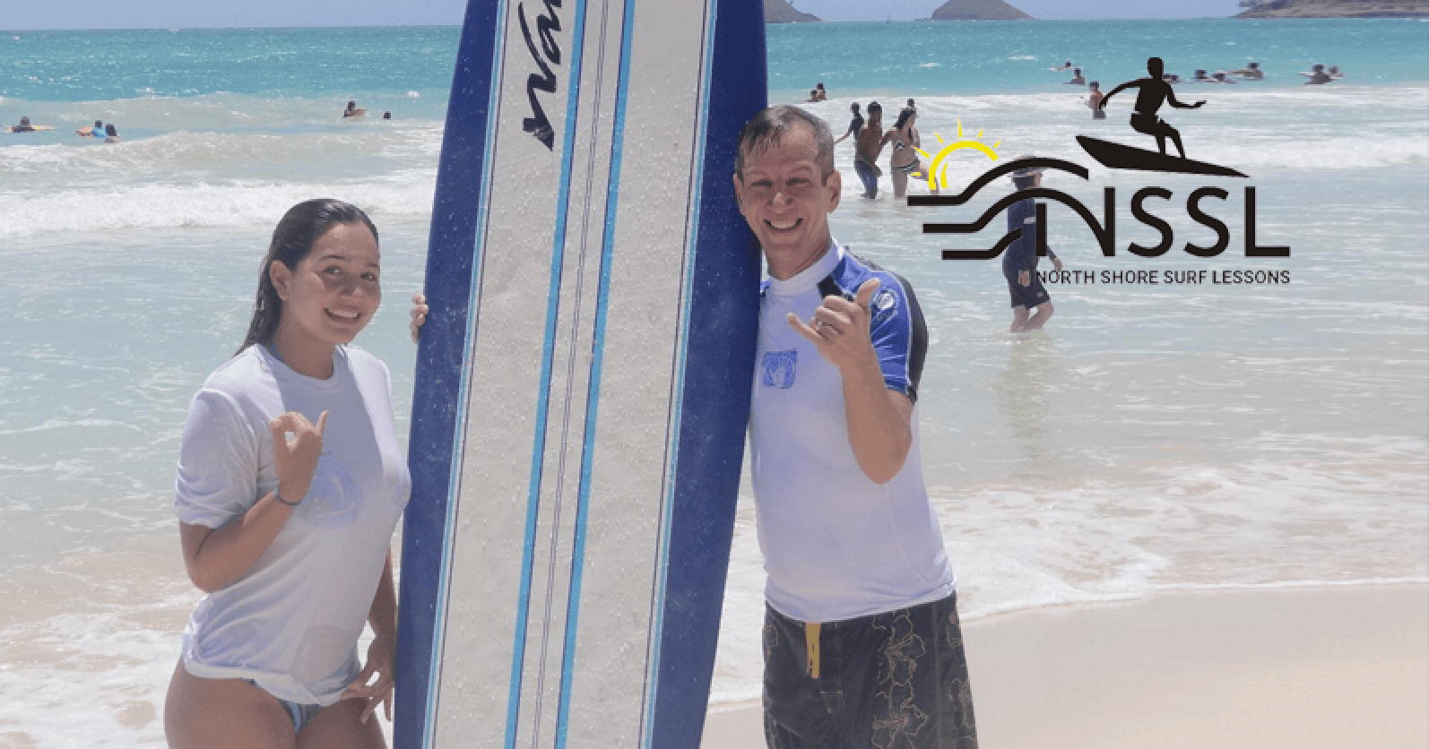 Semi-Private Surf Lesson with North Shore Surf Lessons in Haleiwa