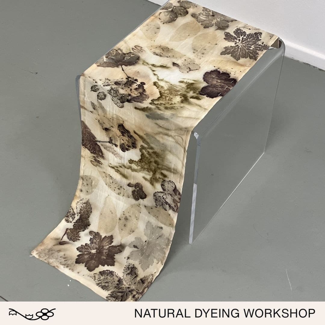 Eco-Printing in Amsterdam: Natural Dyeing Workshop with Atelier Nachtvlinder