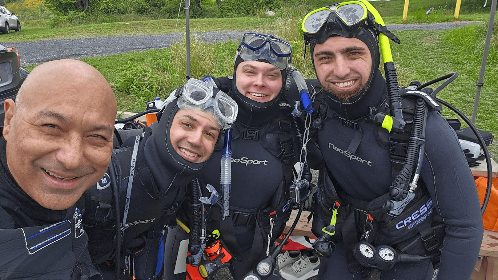 PADI Open Water at Lake Hydra: Two-Day Certification Near Bethlehem, PA