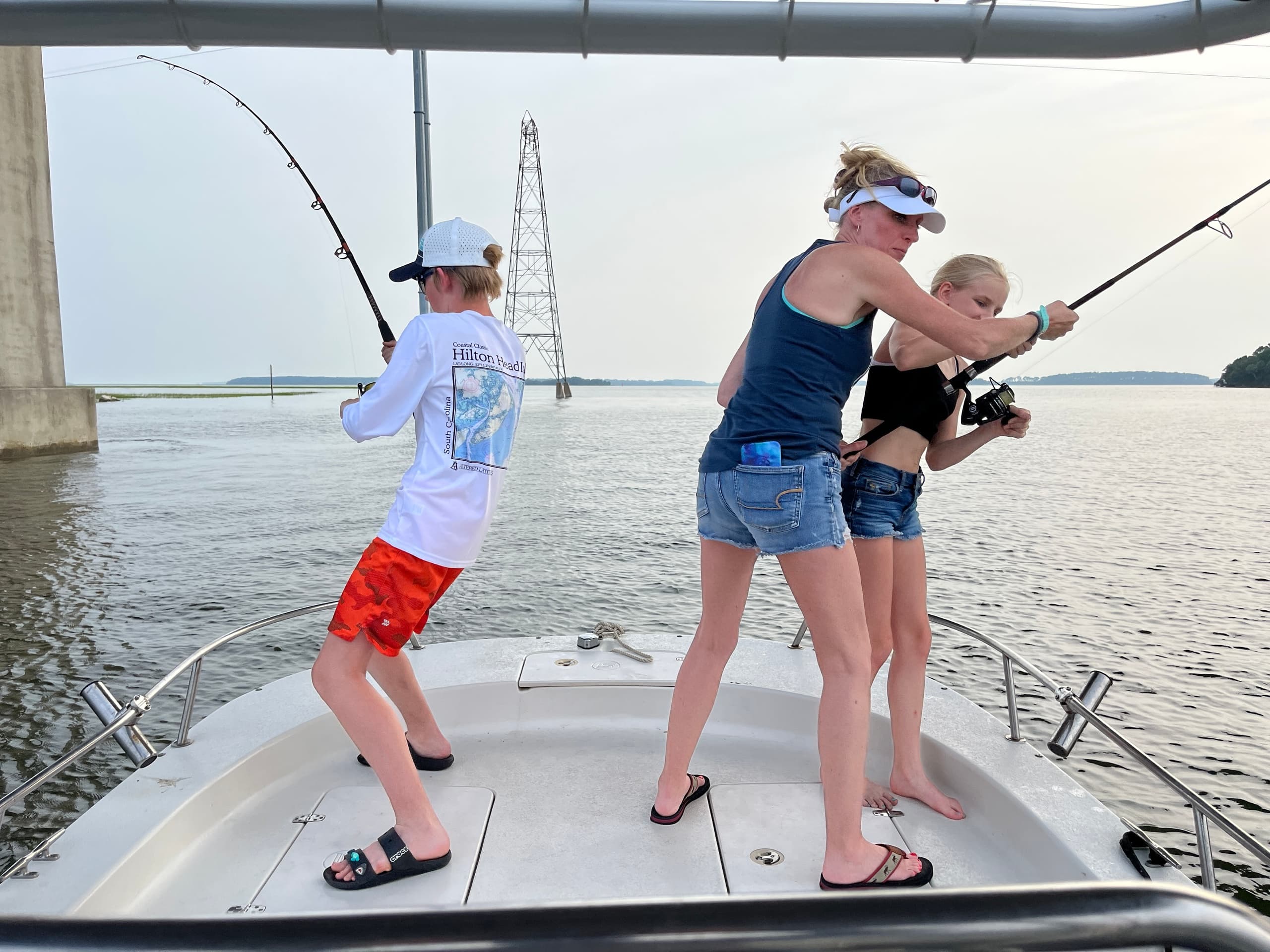 Family Shark Fishing Adventure at Dolphin Discoveries Hilton Head