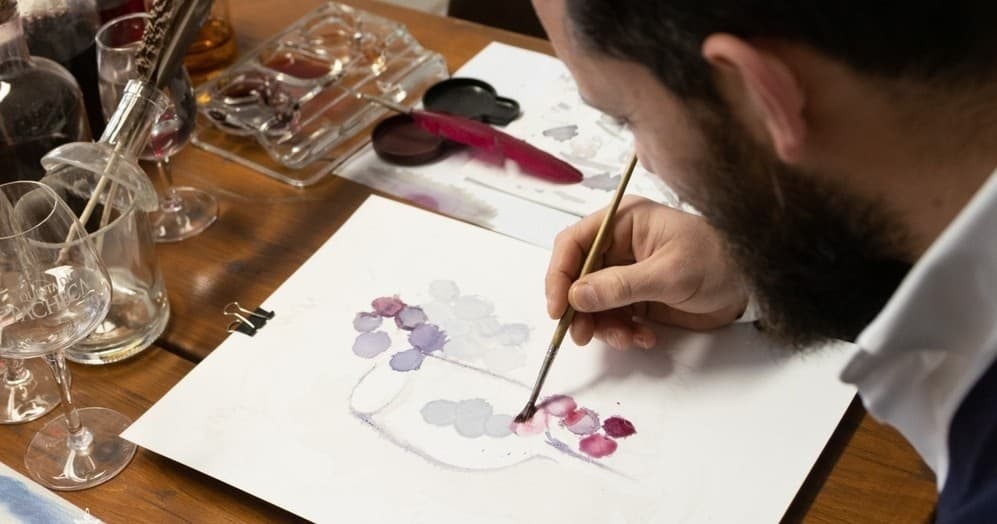 Wine & Art Adventure with Douro Wine Painting Experience