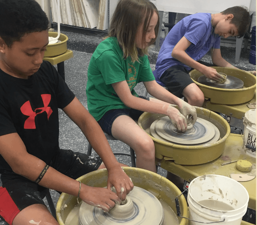 Pre-teen Wheelthrowing Camp at Black Hound Clay Studio West — June 22-26, 2026 photo 1