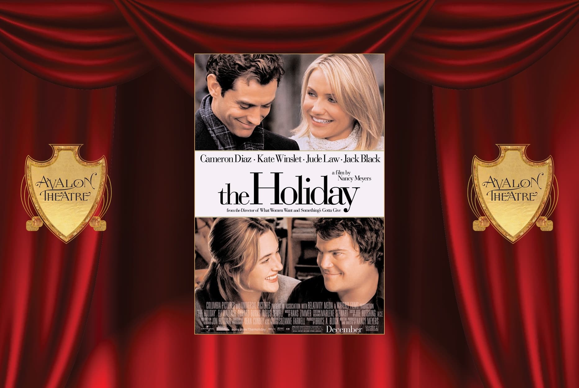 The Holiday at The Avalon Theatre: Classic Rom-Com Screening in Avalon, CA