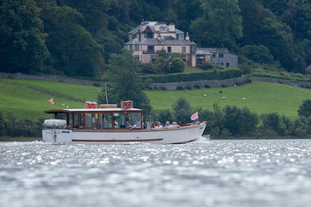 Coniston Lake Cruises & Brantwood Visit at Coniston Launch