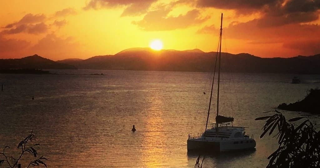 Water-Activities: Sunset Sail with Kindred Spirit II in Caribbean