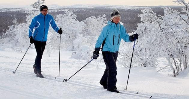 Winter Sports at Wilderness Hotel - Inari: Cross-Country Skiing Adventure