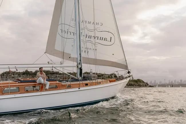 Classic Yacht Sail to Quarantine Beach: Harbour Dining from Barangaroo photo 1