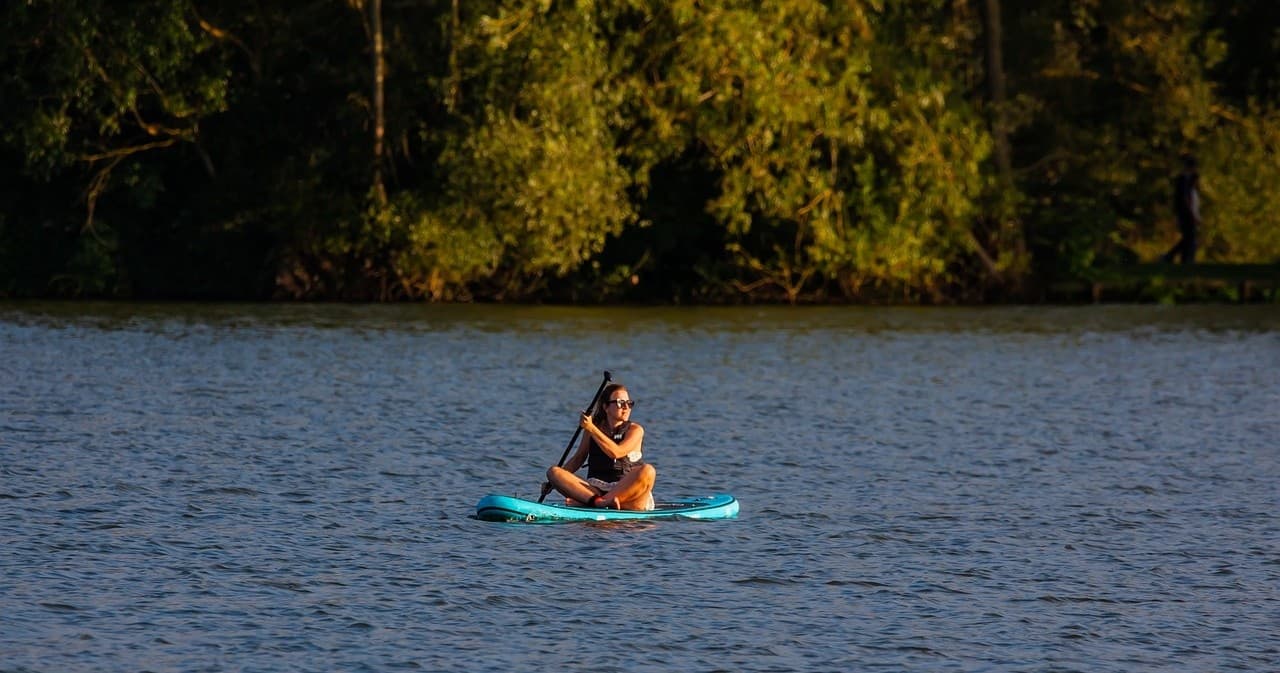 Paddle Board Rentals at Monument Lake Resort, Colorado