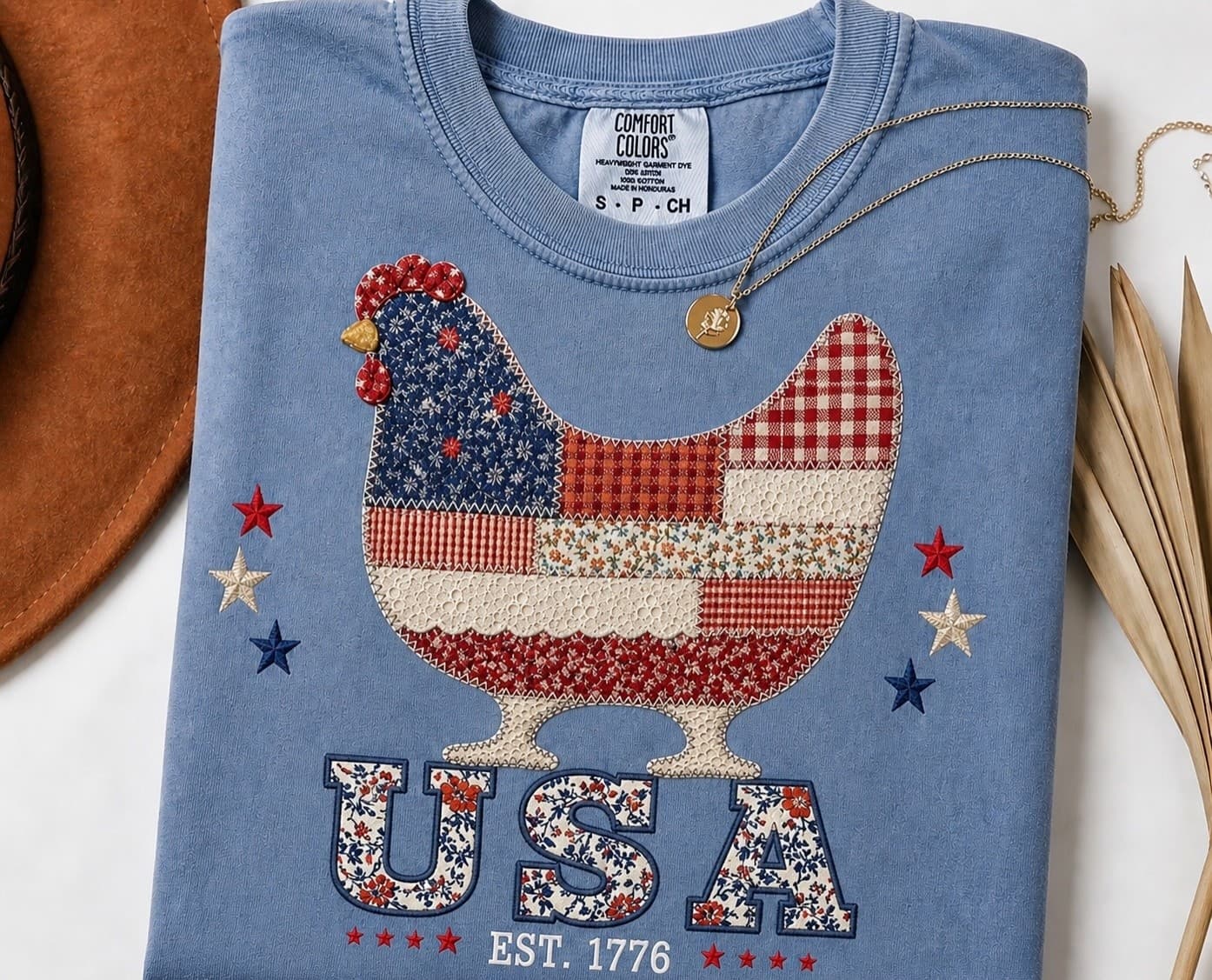 Patchwork Americana Tee Pre-Order at Home & Harvest — Bedford, PA