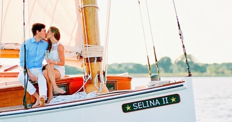 Sailing in Peconic, New York