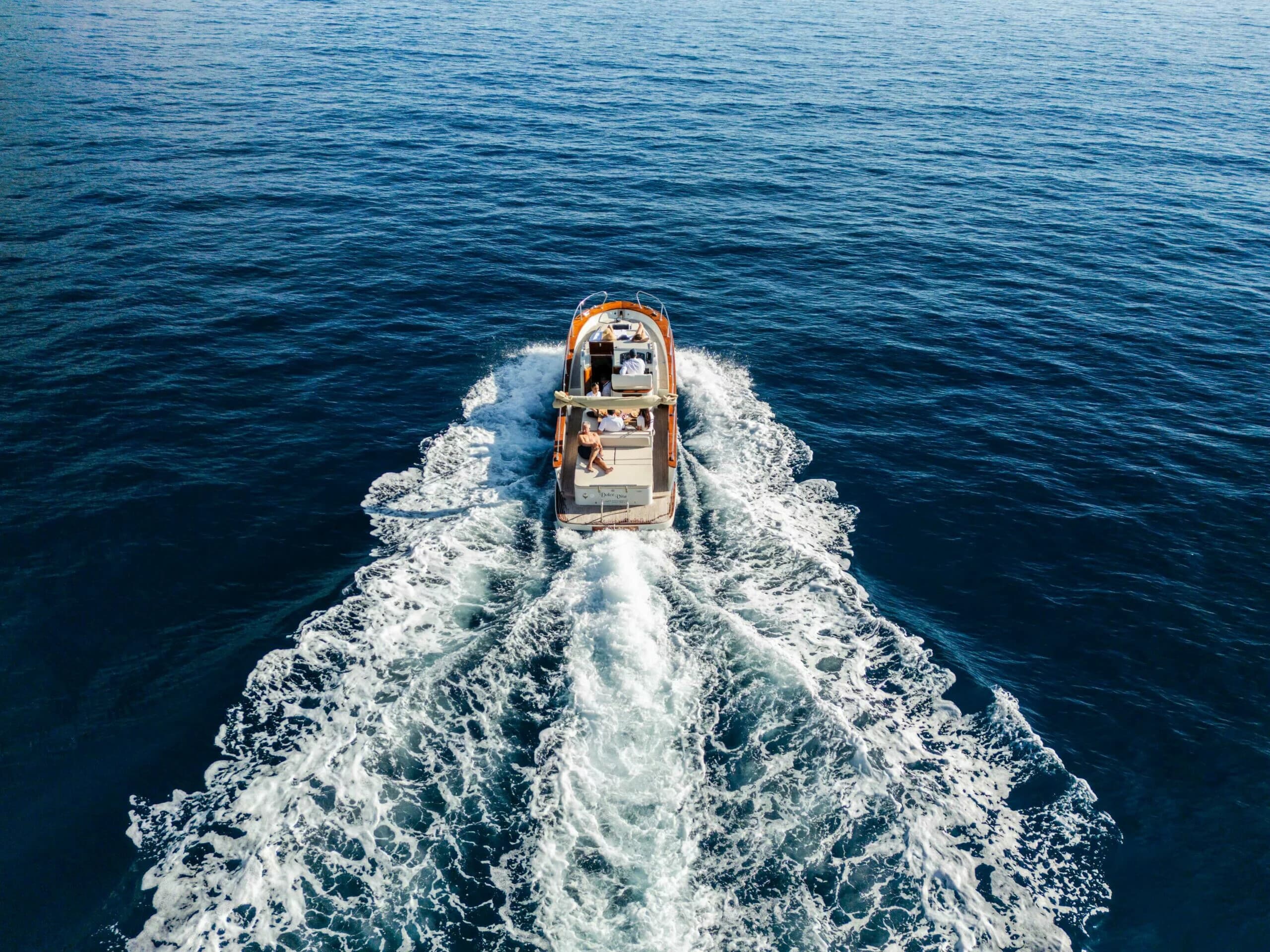Capri Gozzo Boat Tour from Salerno: Swim, Sip and Explore by Classic Boat photo 1