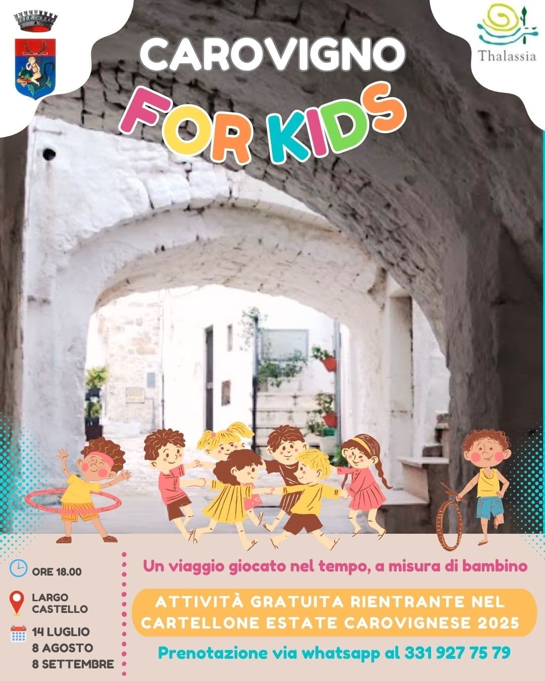 Family-Friendly Urban Adventure in Carovigno, Italy