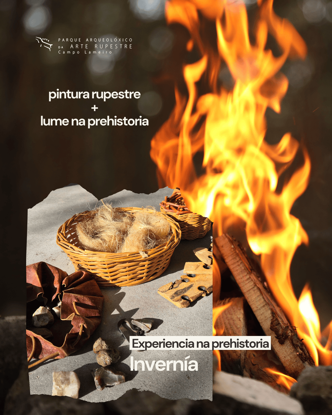 Hands-On Prehistory: Fire and Cave Art Workshop in Campo Lameiro photo 3