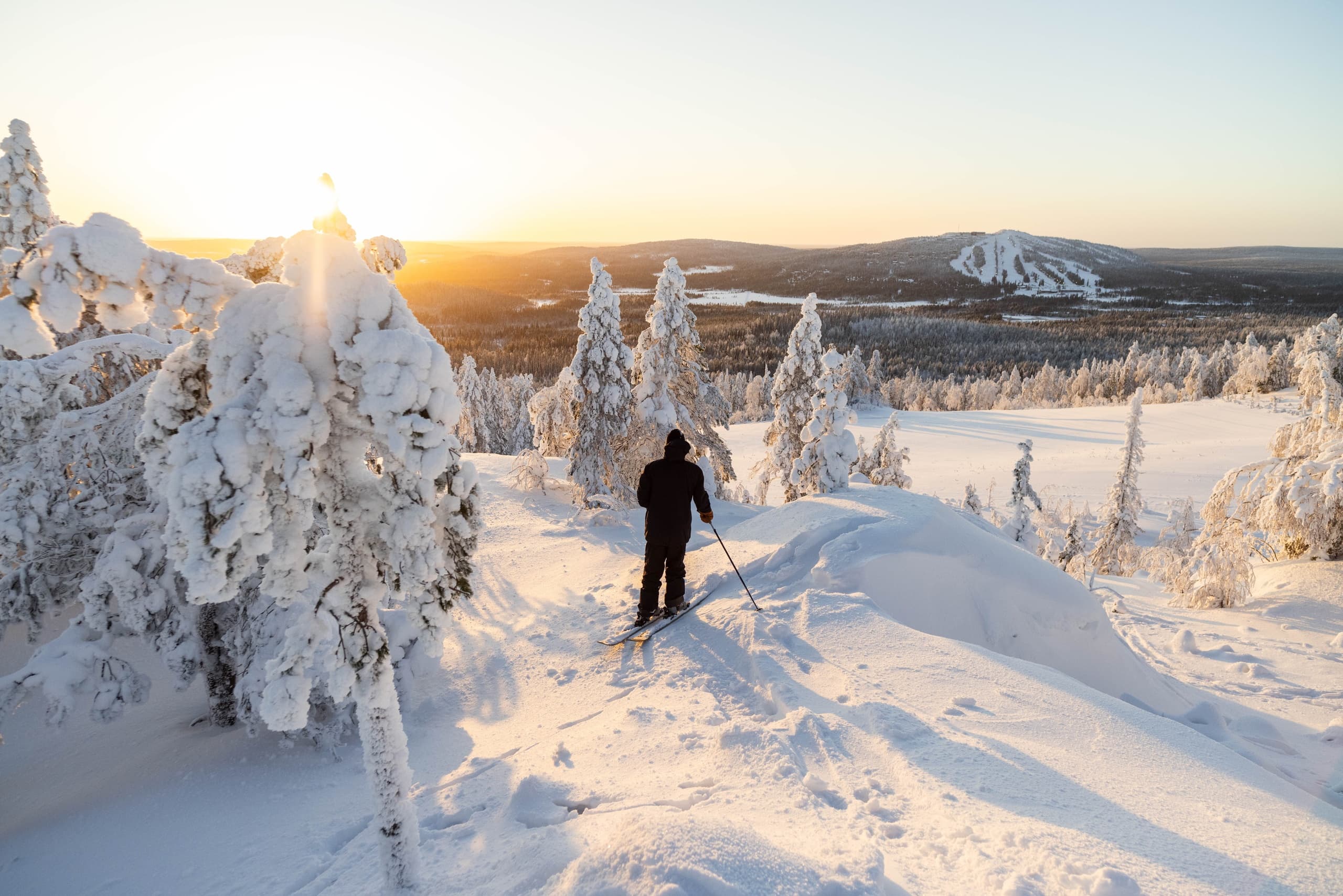 Overnight Ski Hike to Wilderness Hut — Two-Day Ski, Sauna & Ice Swim in Syöte photo 3