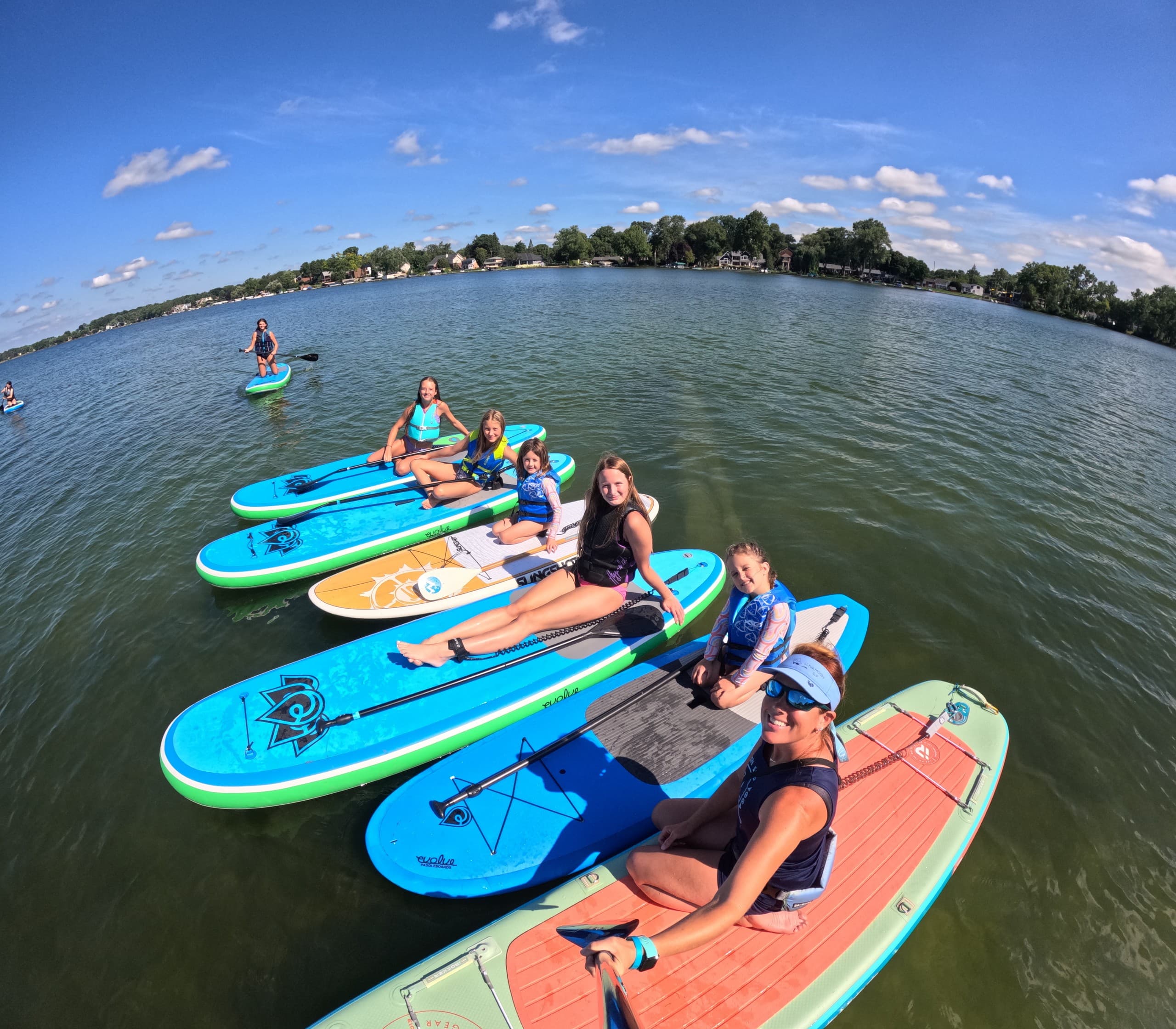 Girls SUP Camp: Three-Day Paddle Camp for Kids on Sylvan Lake