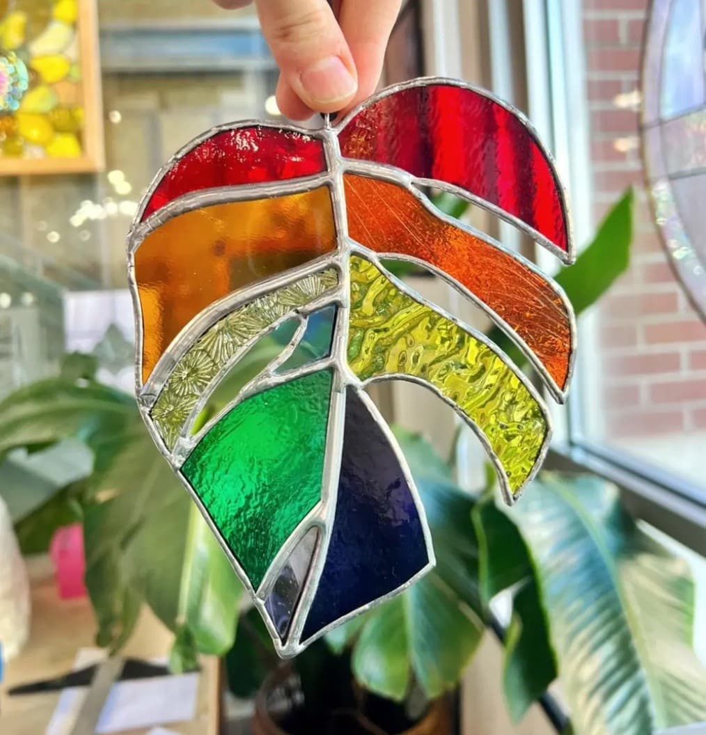 Make & Take Stained Glass Sun-catcher Class in Arvada: 2-Hour Foiling and Soldering Workshop photo 1