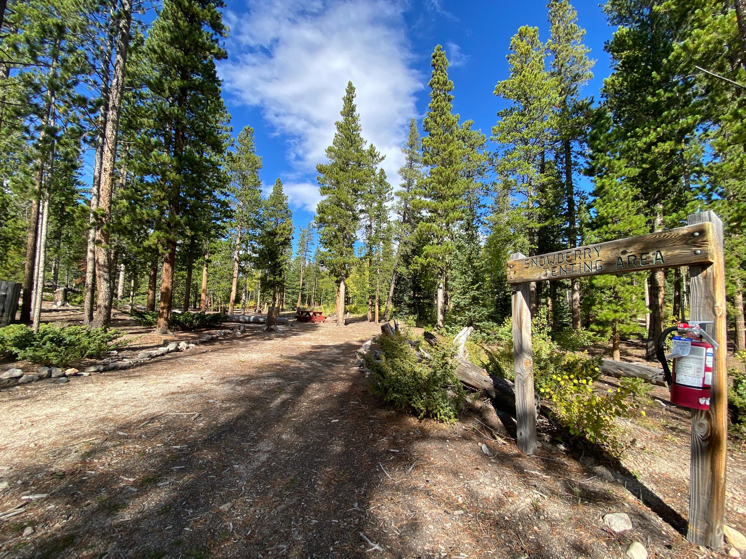 Snowberry Tent Camping Adventure in Bellvue, Colorado