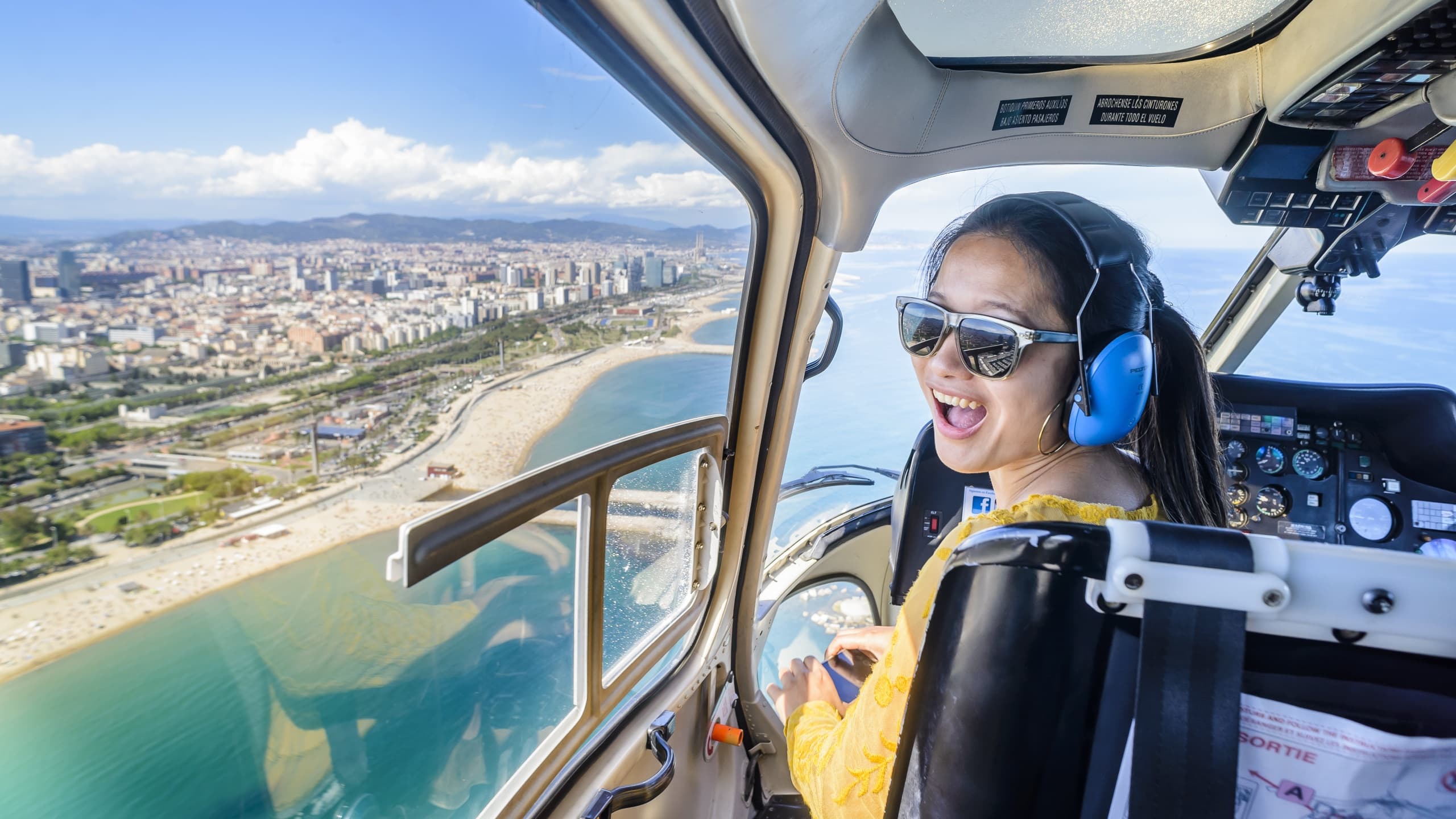Aerial Over Barcelona: World Experience Helicopter Flight