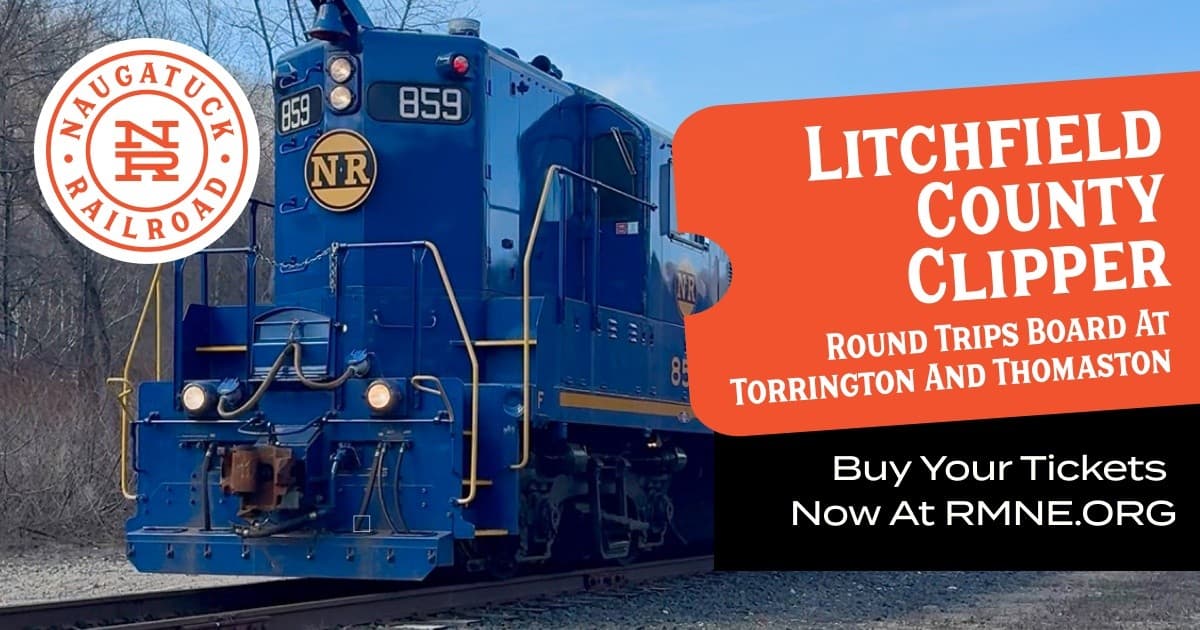 Litchfield County Clipper: Scenic Rail Trips Between Thomaston and Torrington