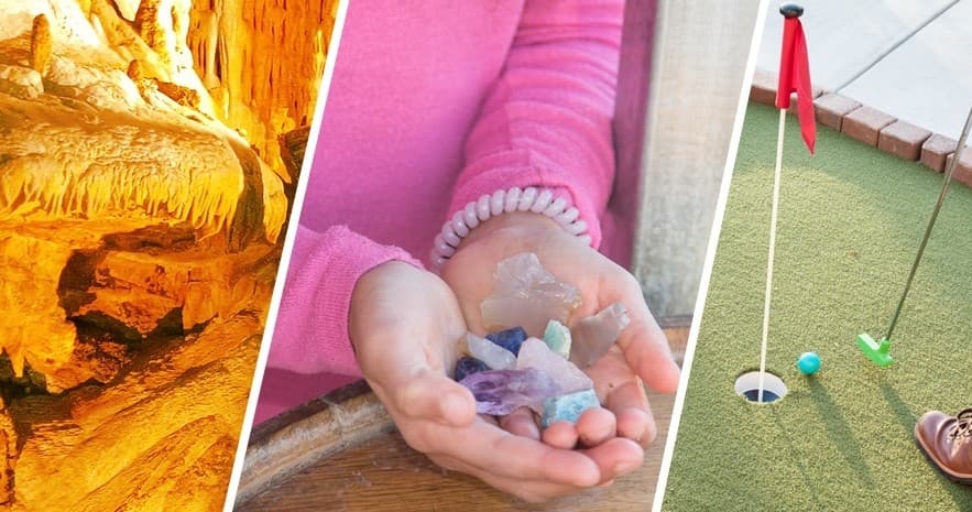 Cave Adventure & Gem Mining at Crystal Cave