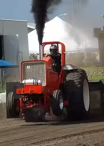Modified Tractor Truck Pull at Mahnomen County Fair — High-Octane Truck and Tractor Pull in Dovre Township, MN
