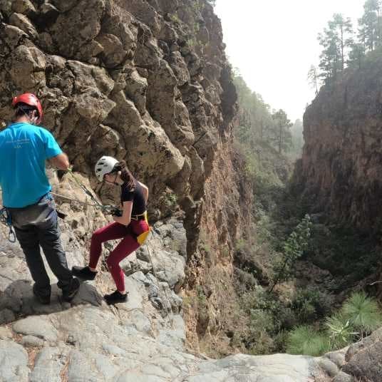 Natura Xtreme Tenerife: Barranco de Albarderos Adventure in Santa Cruz de Tenerife