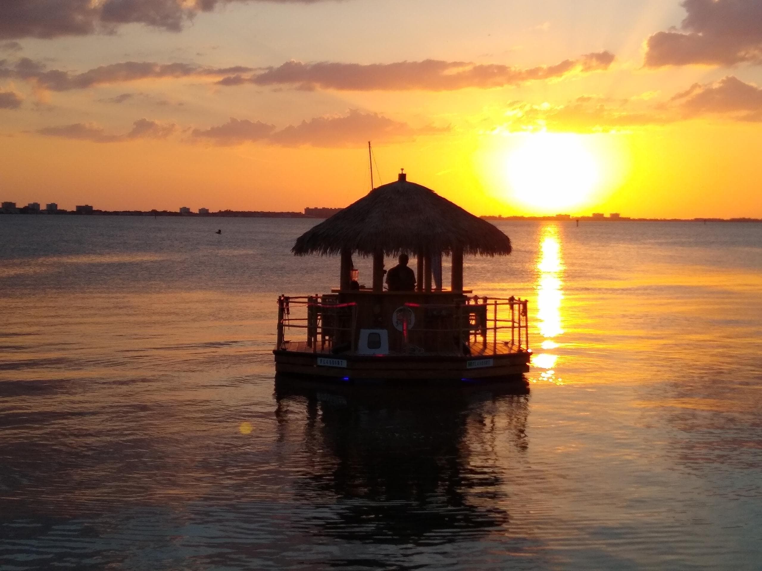 Sunset Cruise with Cruisin Tikis Fort Lauderdale on Florida Waters