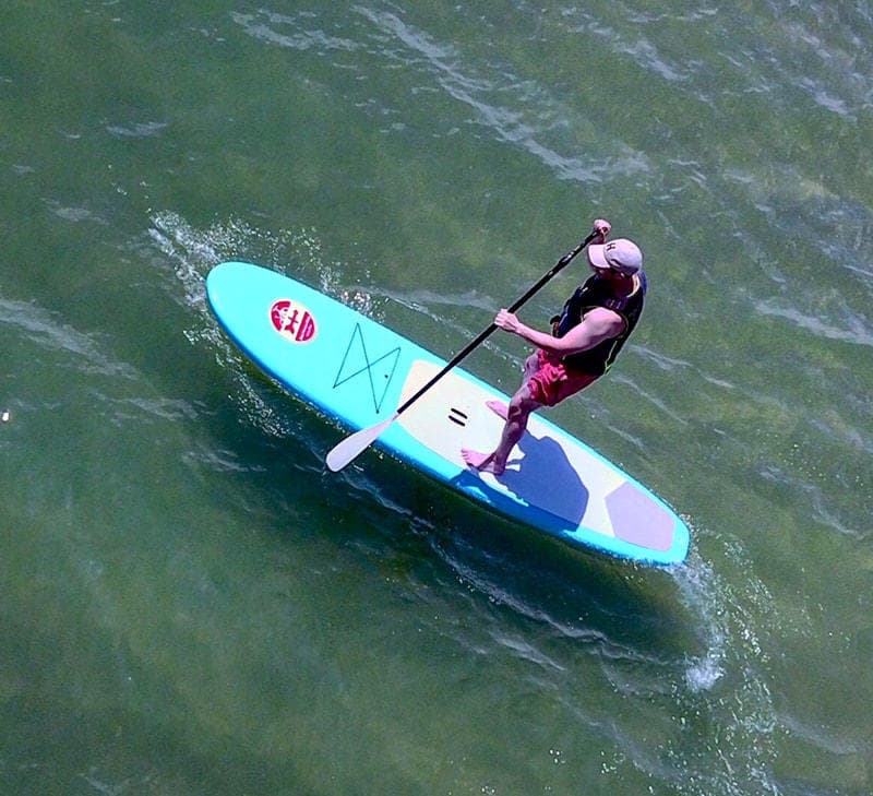 Standard SUP Rental in Union Pier, Michigan