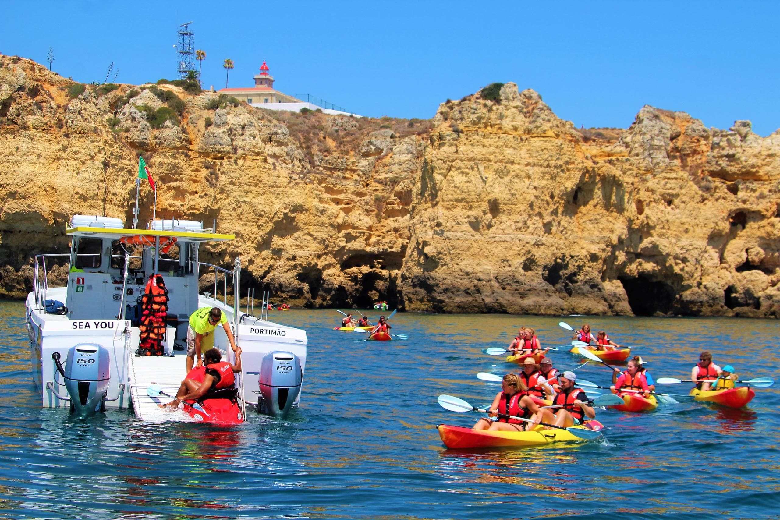 Kayak Lagos Adventure in Algarve's Coastal Gems
