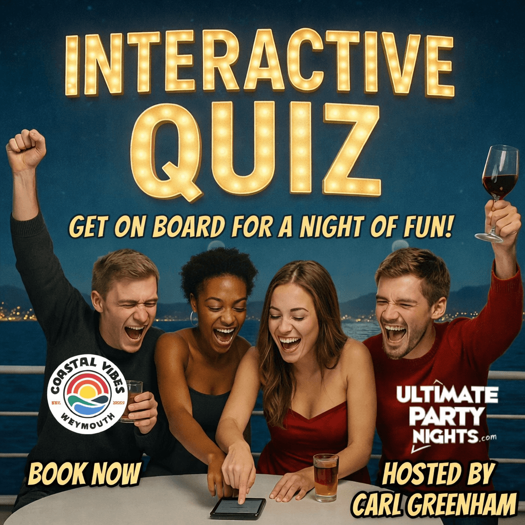 Quiz Cruise Weymouth: Interactive Party Night on the Water