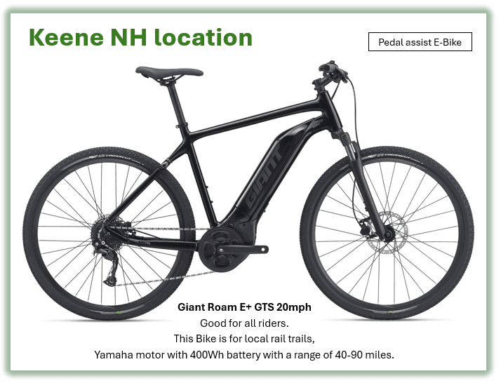 E-Bike Adventure in Keene NH with Alpine Bike Works