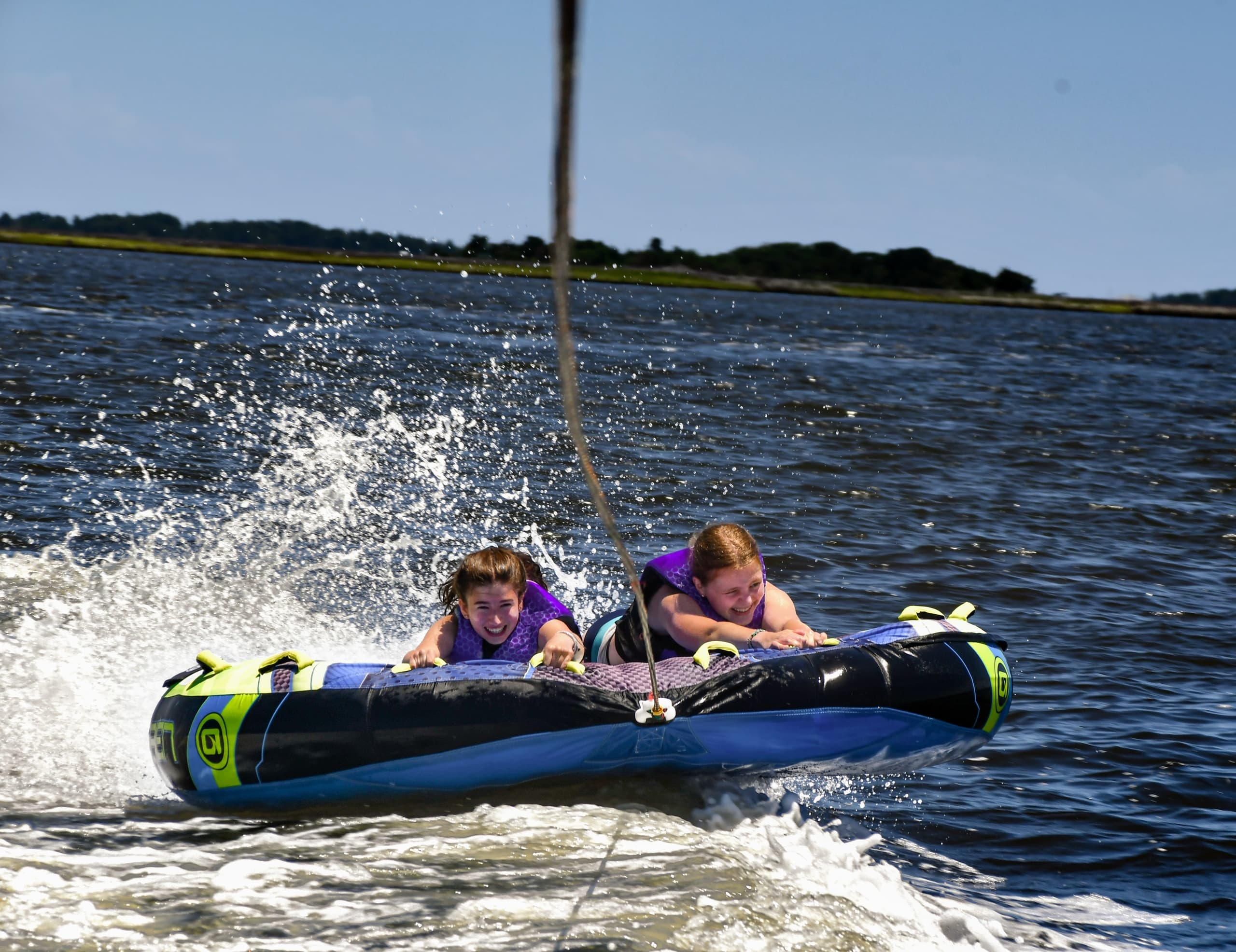 Thrilling Tubing Adventure in Nags Head, North Carolina: Glide Across the Waves with Family and Friends