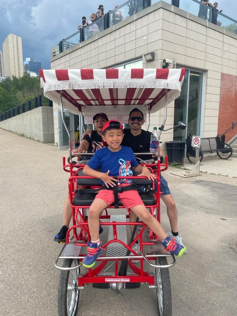 Surrey Bike Adventures with River Valley Adventure in Edmonton