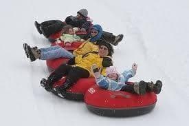 Snow Tubing Thrills at Zip N Slip Near I-26
