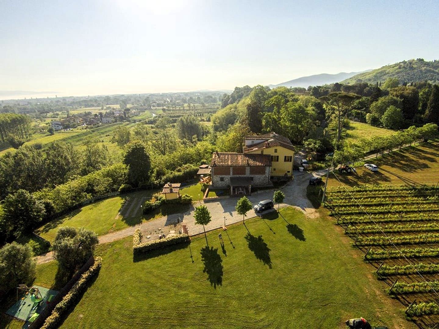 Land Adventures: Hiking & Wine Tour at Tourist Center Lucca