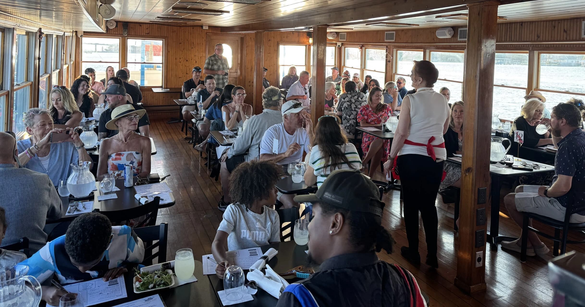 Electric Saturdays Brunch Buffet in Destin Harbor: Mimosas, DJ Aurelian & Harbor Views