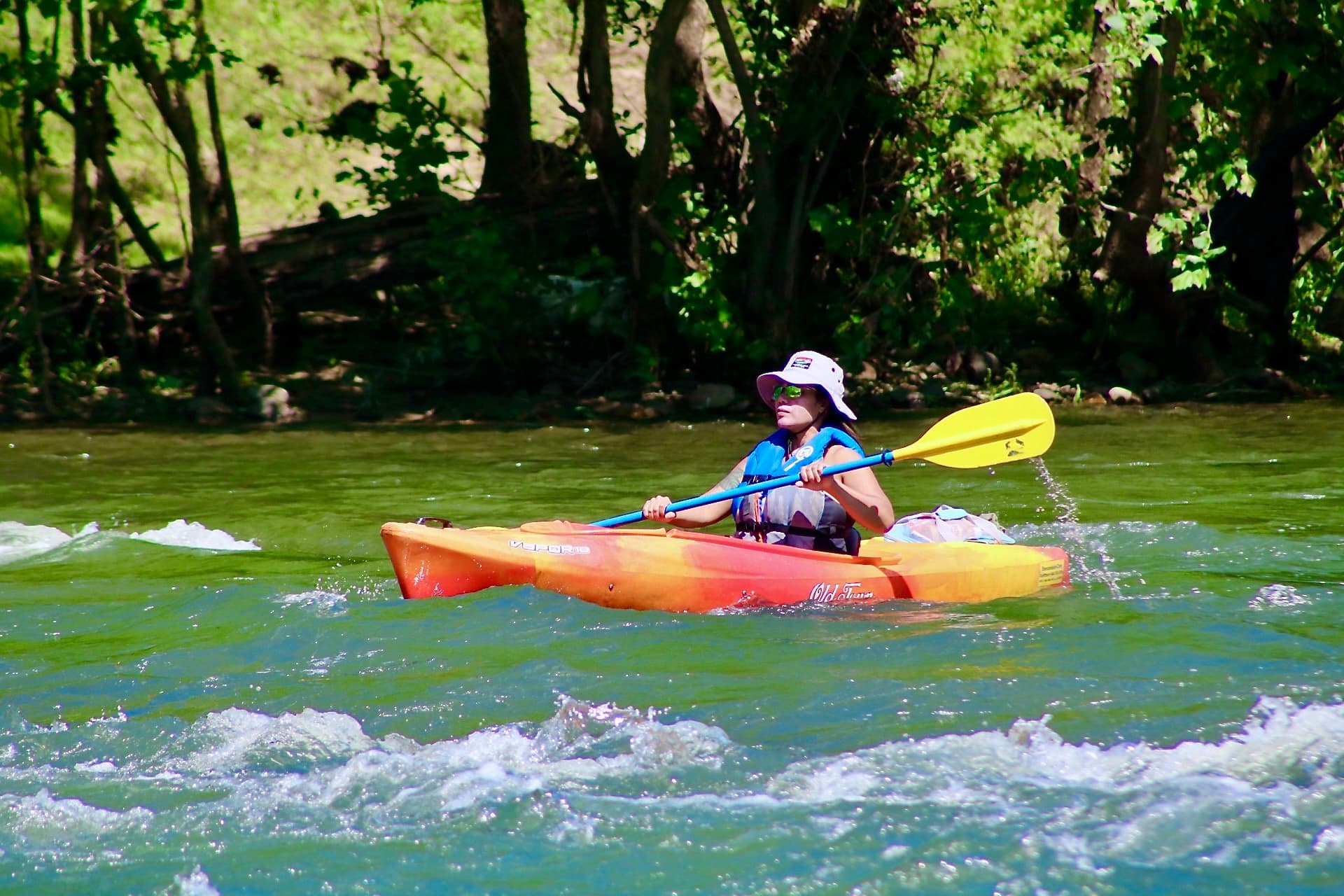 River Kayaking Guide at Shenandoah River Outfitters