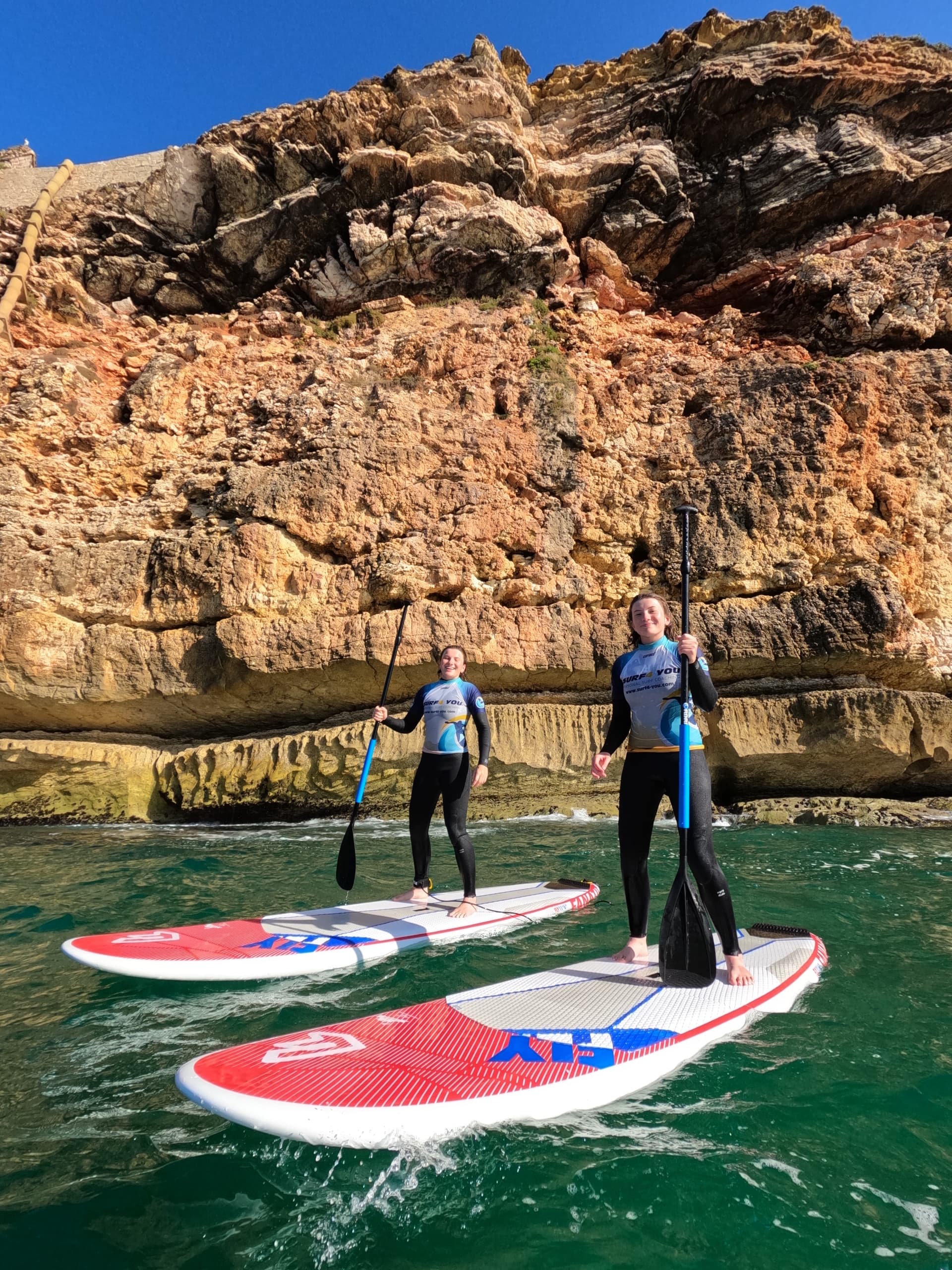 Stand-Up Paddle to Nazaré's Big Waves: Private SUP Tour at Praia do Norte