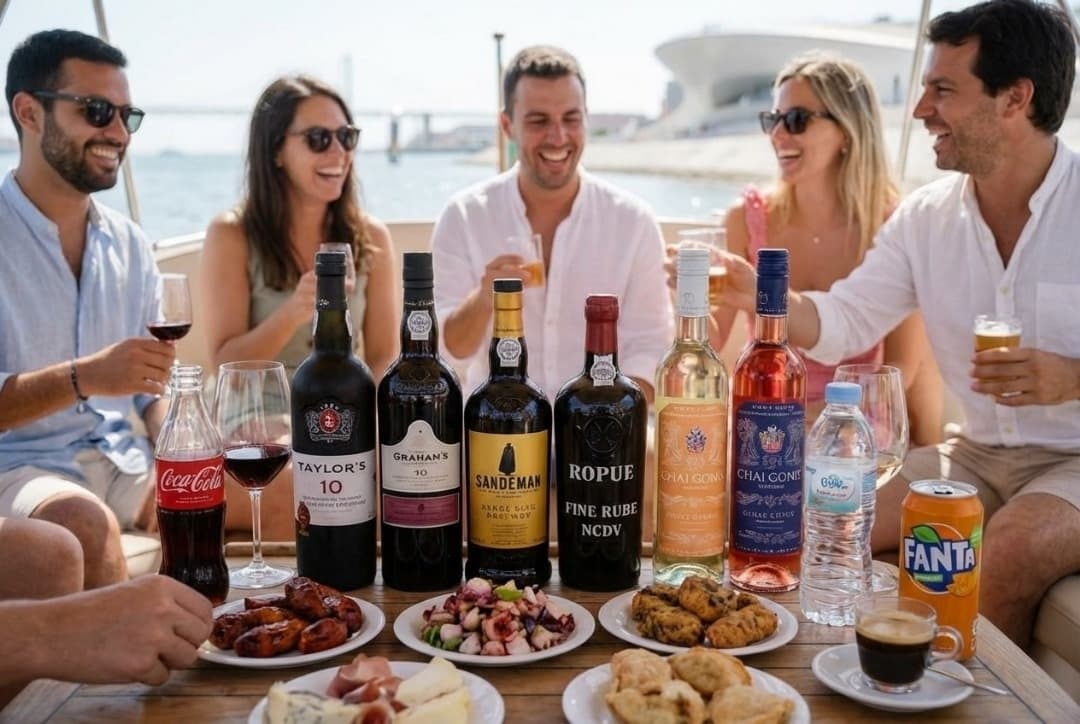 Lisbon Port Wine Tasting Cruise aboard the Vicente