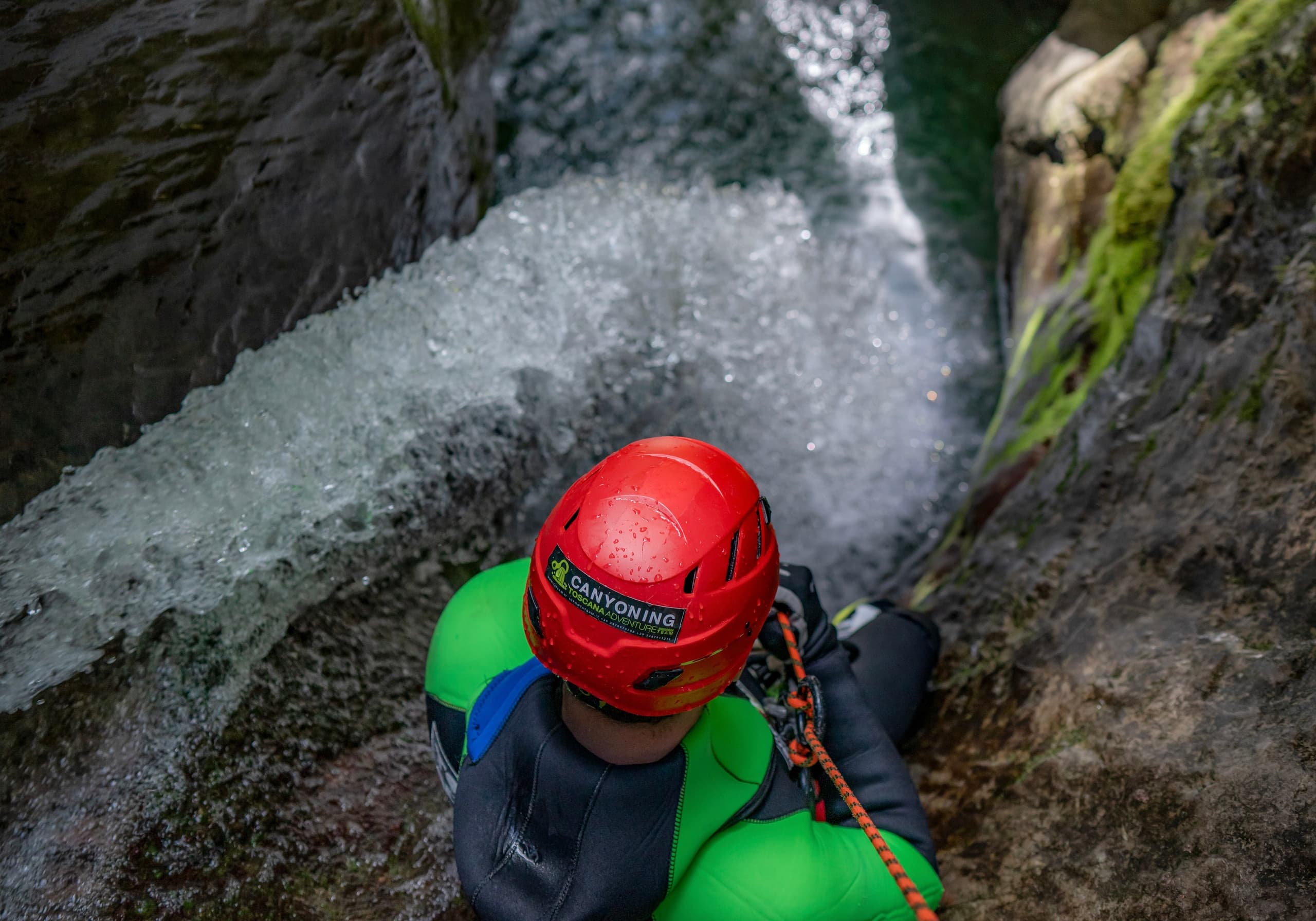 Rio Selvano Canyoning with Toscana Adventure Team