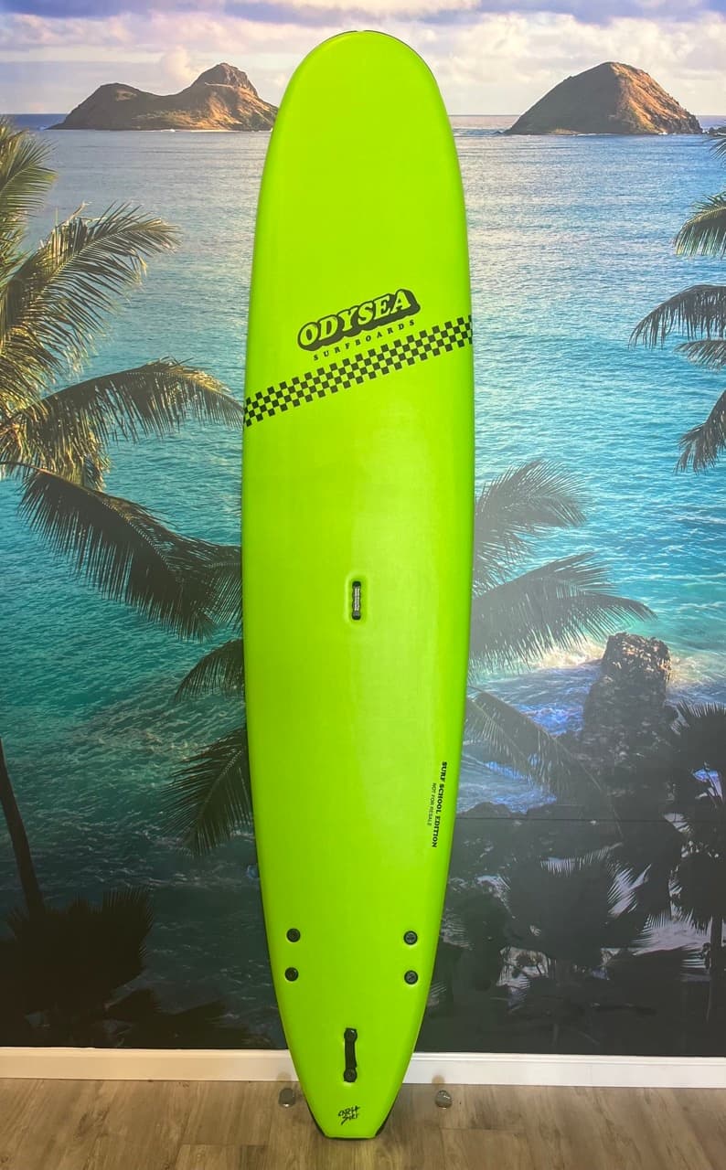 Surf the 9'0 Odysea Green in Kailua, Hawaii