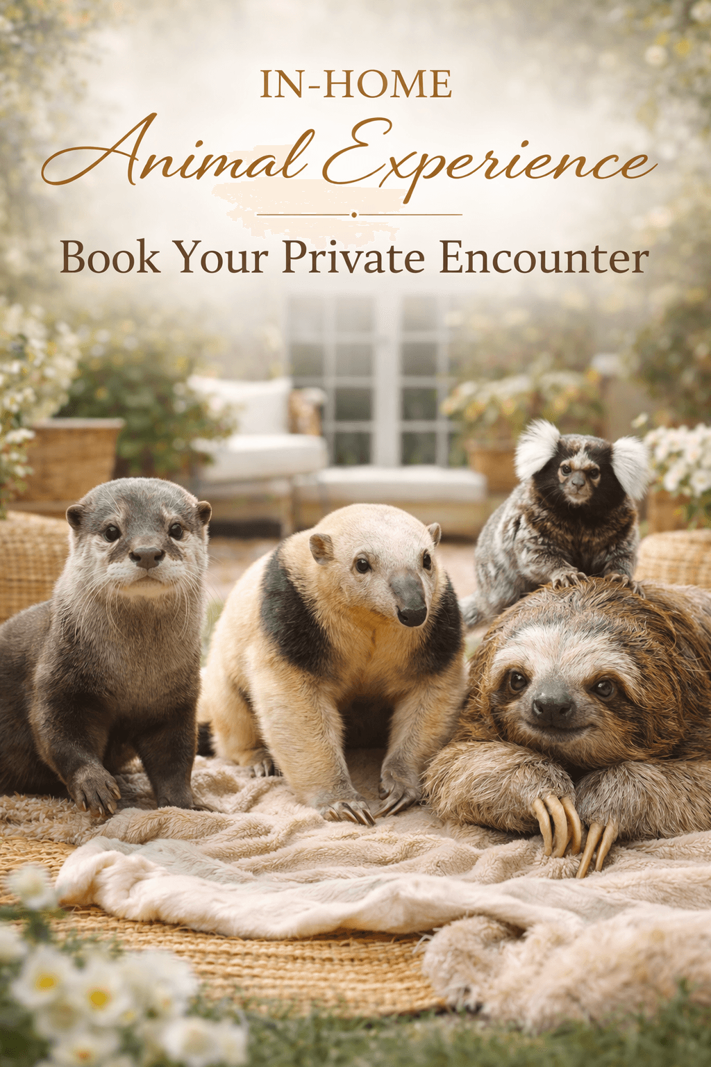 Private In-Home Animal Experience in Alva, Florida — White-Glove Wildlife Visit photo 1
