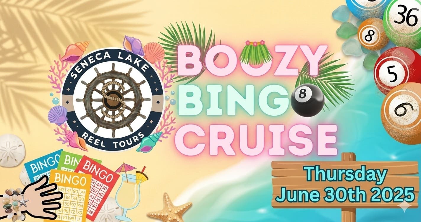 Boozy Bingo Cruise on Seneca Lake: Beach Party Bingo with DJ Storm photo 1