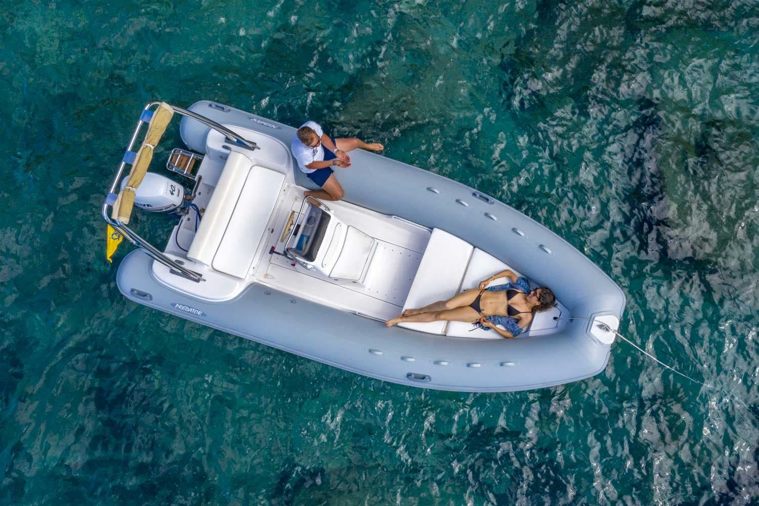 Water Activities with Italboats 540 in Italy