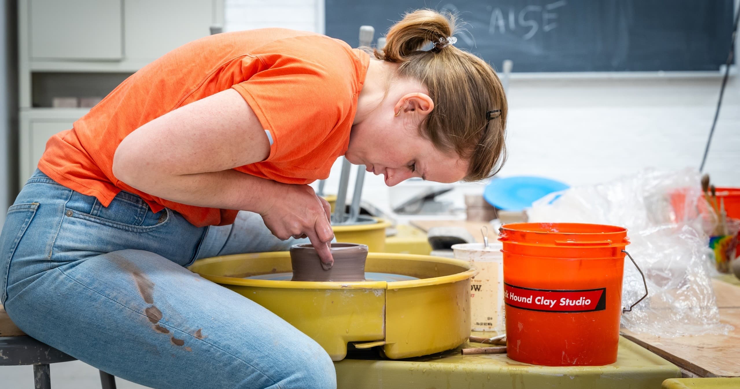 Wheelthrowing 101 at Black Hound Clay Studio West — Learn the Potter's Wheel in West Philadelphia