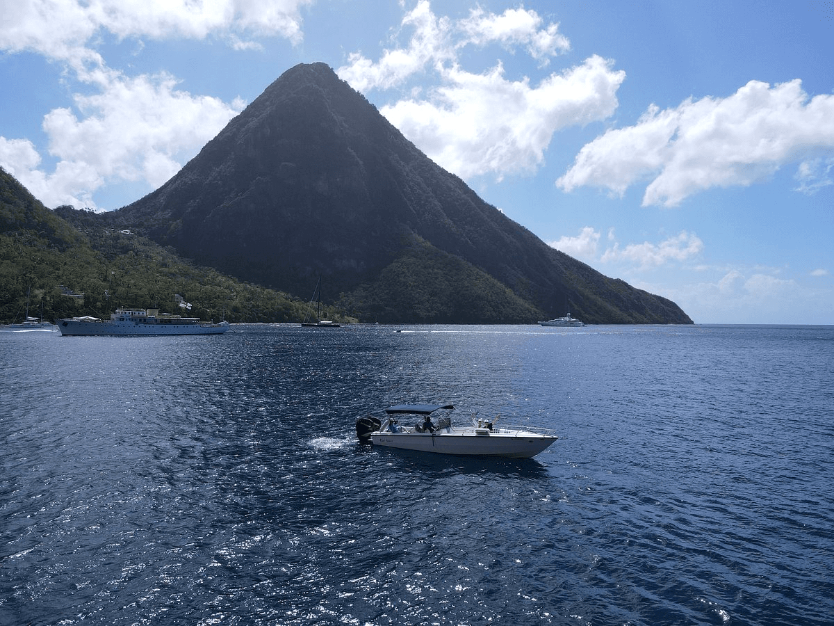 Explore St. Lucia’s Northern Coast: Private Boat Tour from Castries to Marigot Bay