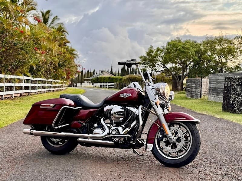 Ride the Harley Davidson Road King Along Maui’s Scenic Coast and Volcanic Ridges